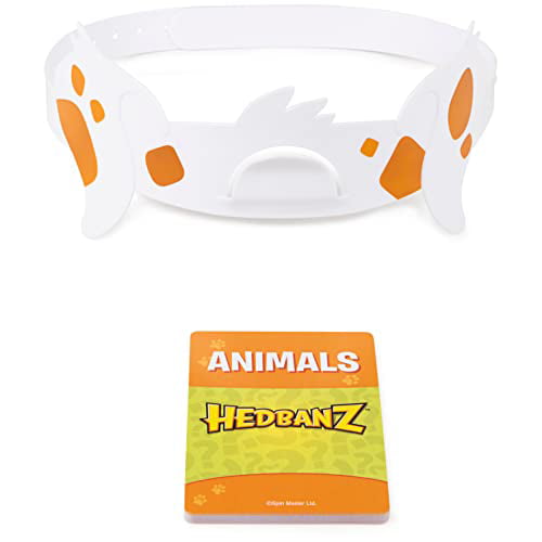 Hedbanz Animal Picture Guessing Card Game Quick Question Game Of What Am I?