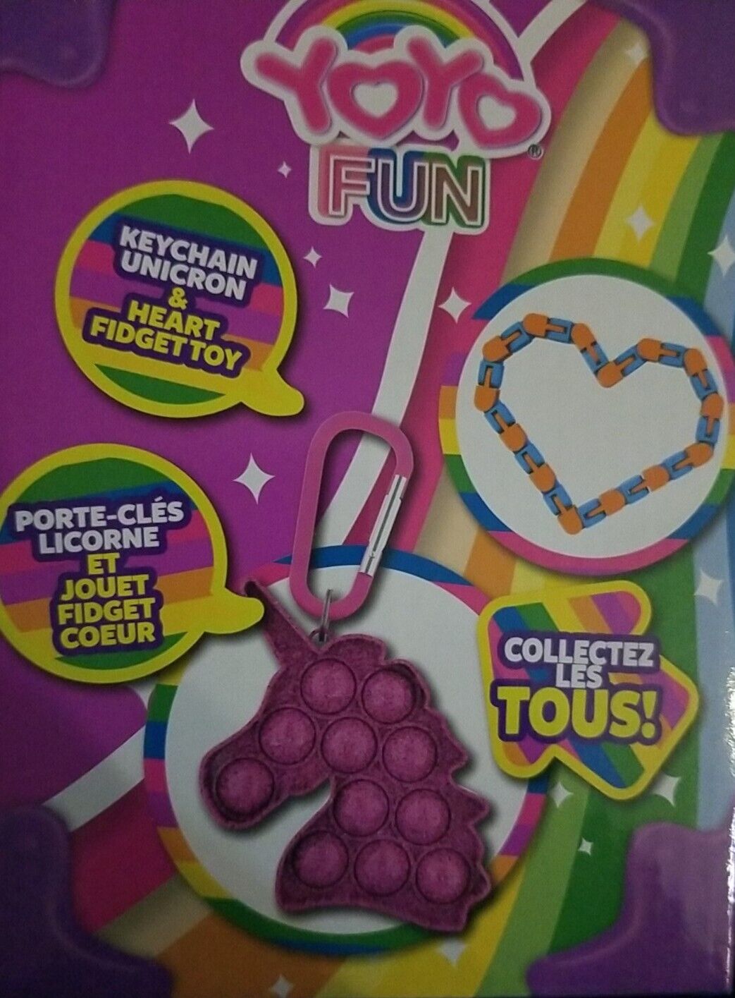 3 Pack Yoyo World Fidget Toy 5pc Surprise Box