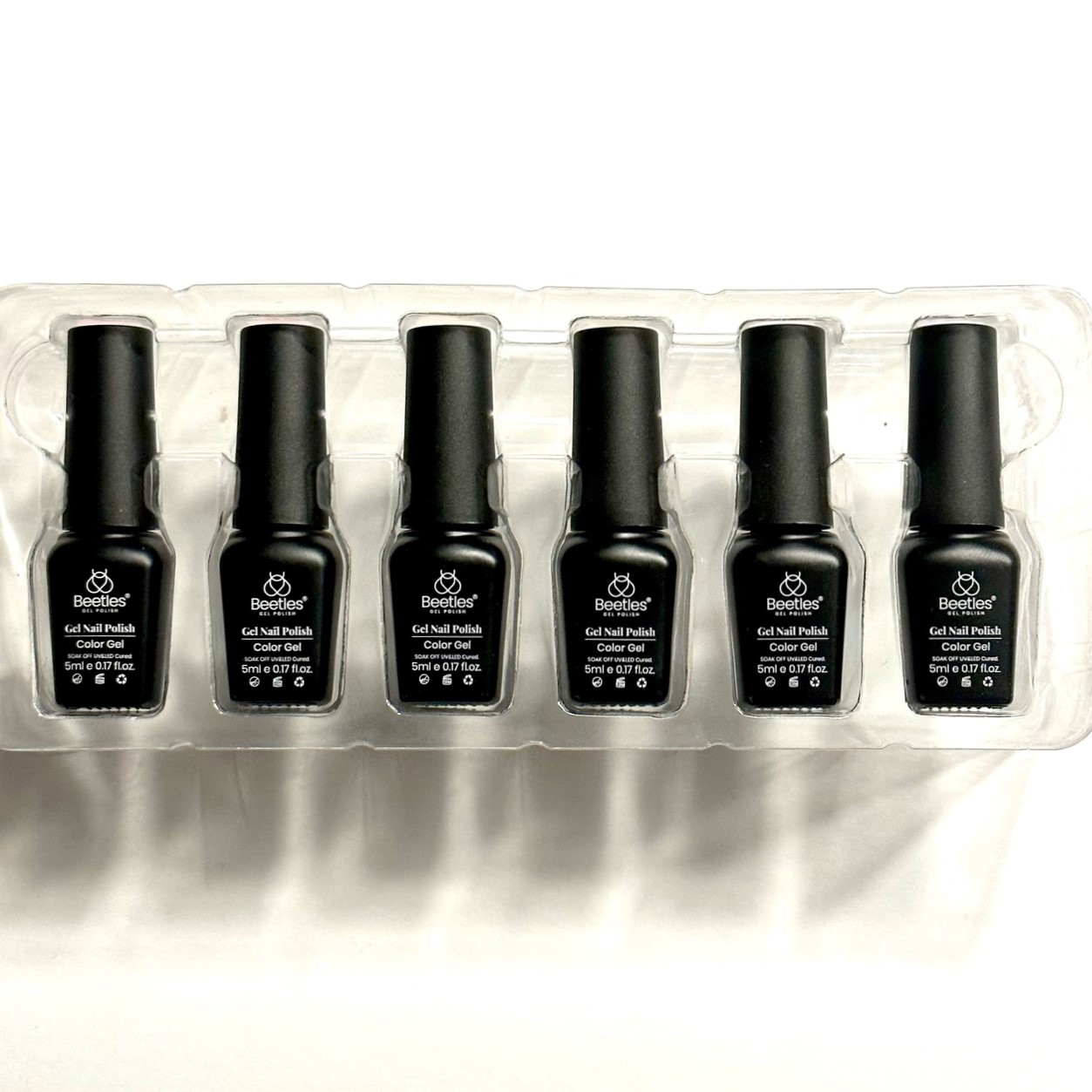 Beetles Allin1 Manicure Kit With 12 Assorted Gel Polish Colors Imperfect Box