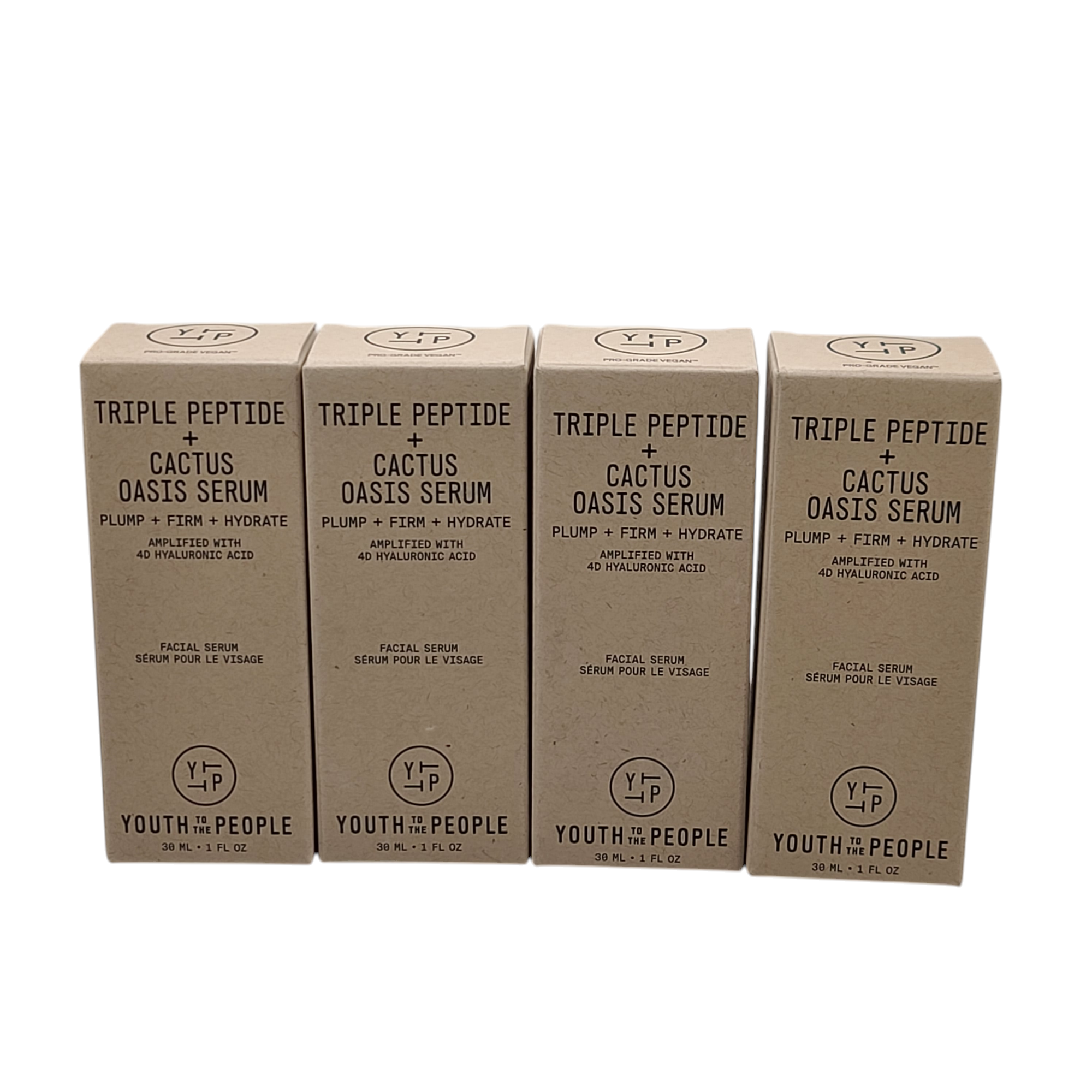 4 Pack, Youth to the People Triple Peptide + Cactus Oasis Serum 1oz | eBay