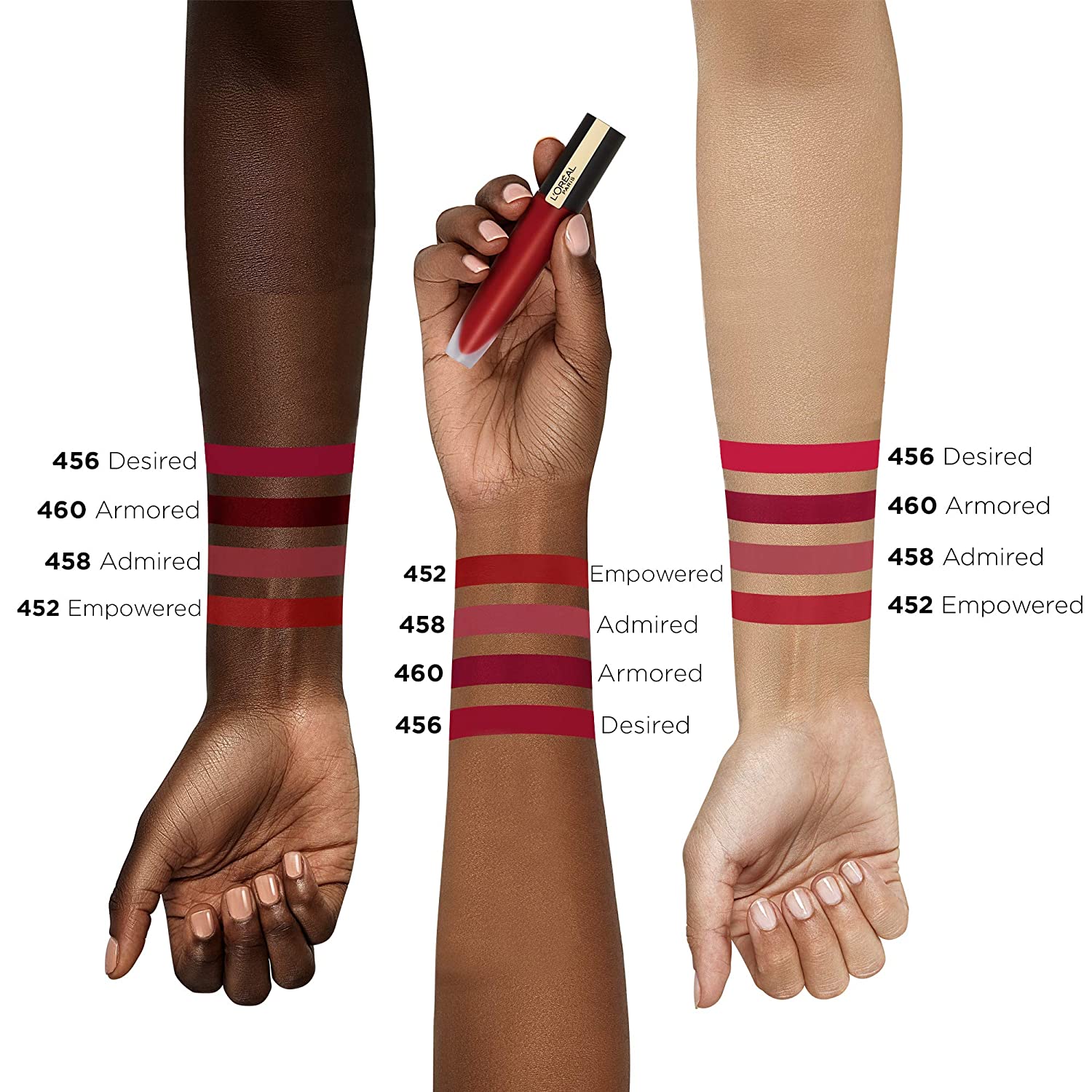 L'oreal Paris Makeup Rouge Signature Matte Lip Stain, Armored